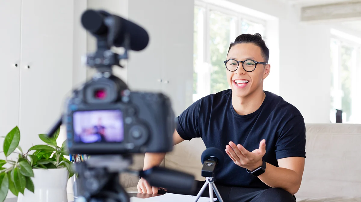 海外街头拍摄现场